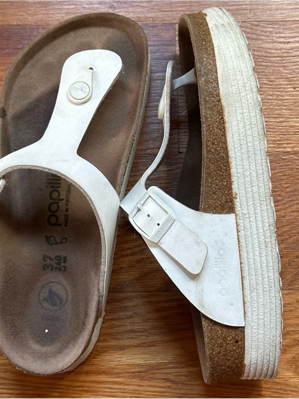 Birkenstock Thong Sandals with Buckle